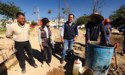 Avanza rehabilitación del Parque Choles en Querétaro