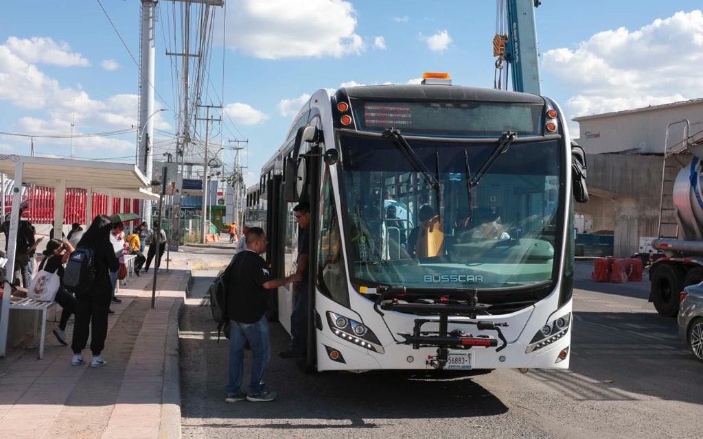 Llegan nuevos camiones de transporte público en Querétaro