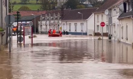 Severas inundaciones en 130 municipios al norte de Francia