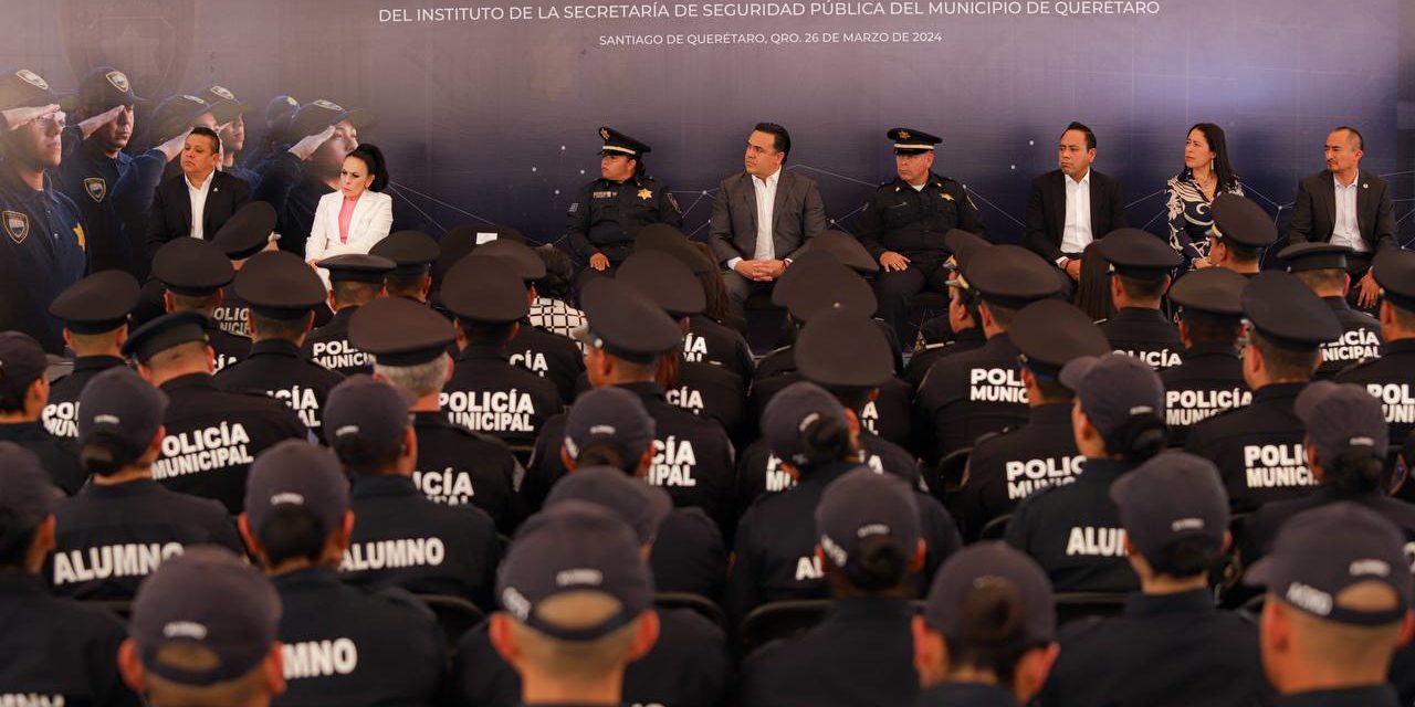 Instituto Policial de Querétaro celebra Aniversario