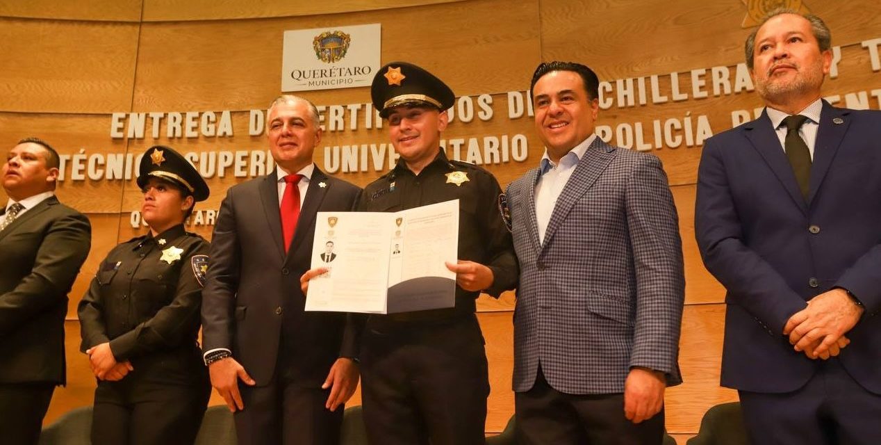 Nuevos policías municipales reforzarán la seguridad en Querétaro