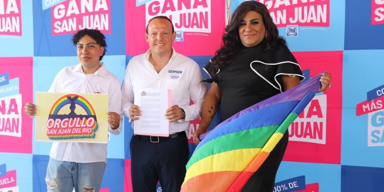 Germaín Garfias se compromete a políticas inclusivas en Día contr…