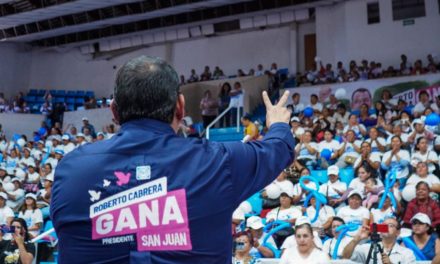 Roberto Cabrera destaca el papel de las mujeres en su campaña por…