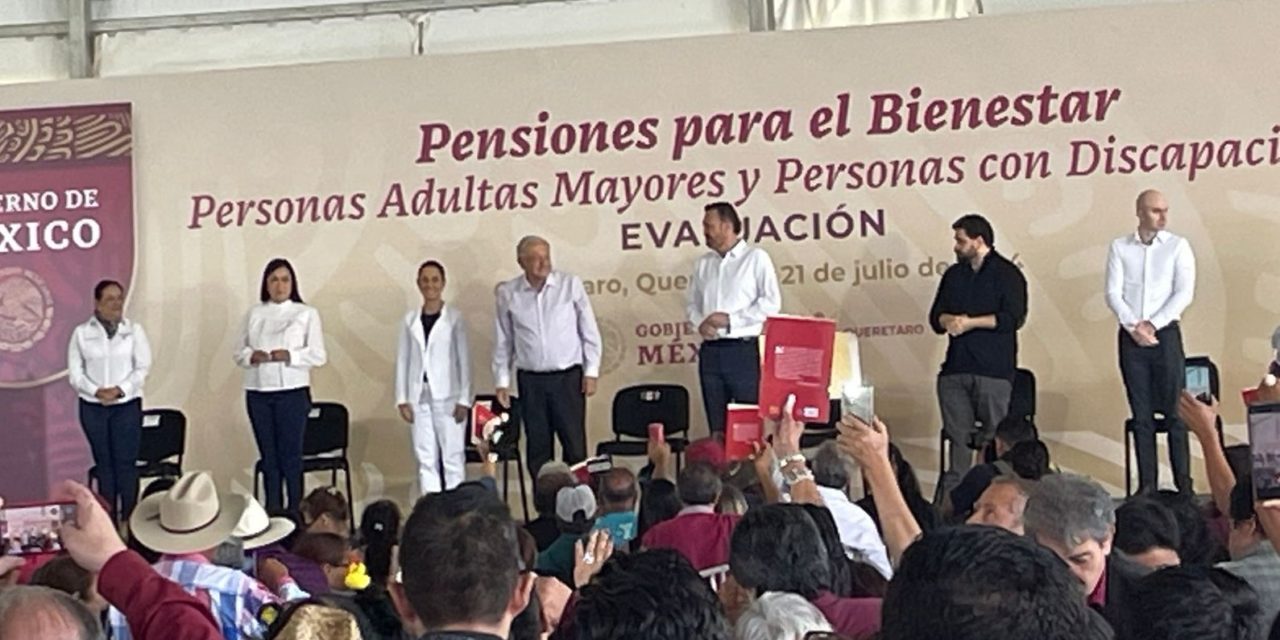 AMLO y Claudia Sheinbaum visitan Querétaro; Gobernador recibe abu…