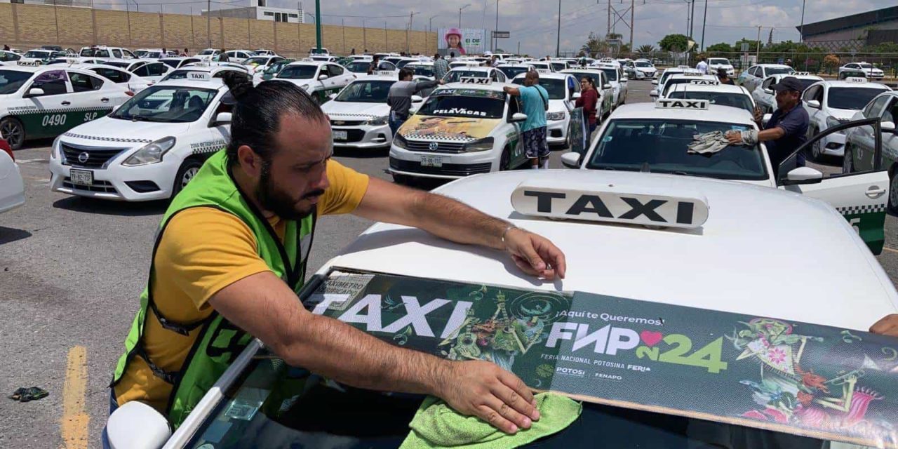 Mil Taxistas Autorizados para Operar en la FENAPO con Tarifas Reguladas