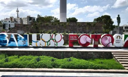 San Luis Potosí Rinde Homenaje a Olímpicos Jorge Iga y Fátima Herrera en las Letras Monumentales