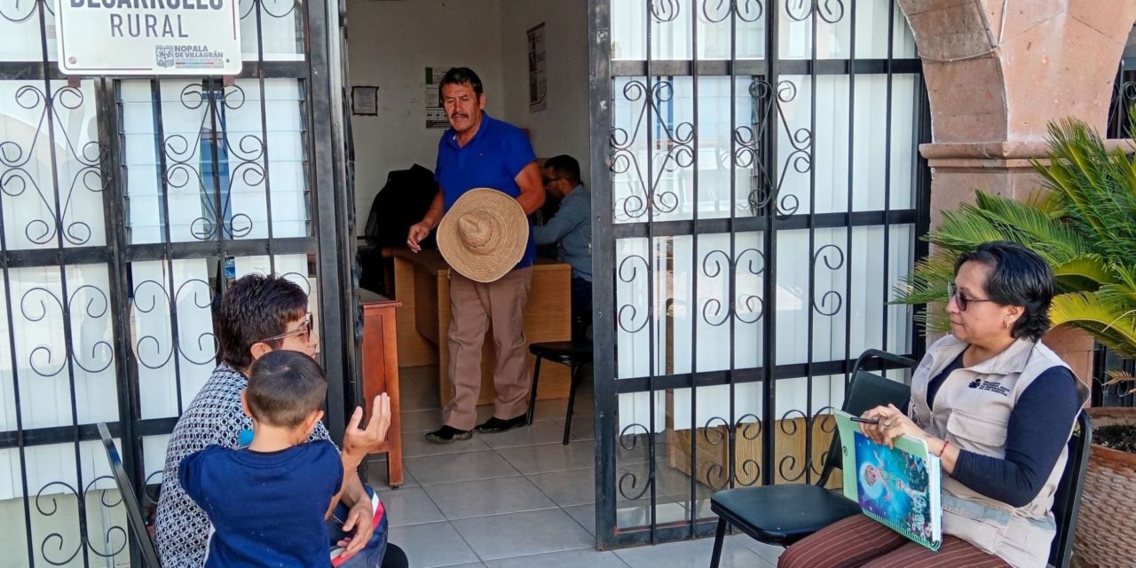 Inicia “Lunes Ciudadano” en Nopala de Villagrán