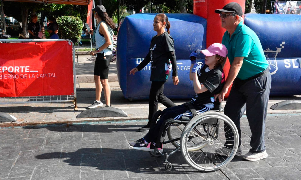 Deporte y convivencia marcan el Festival Inclusivo 2024 en San Luis Potosí