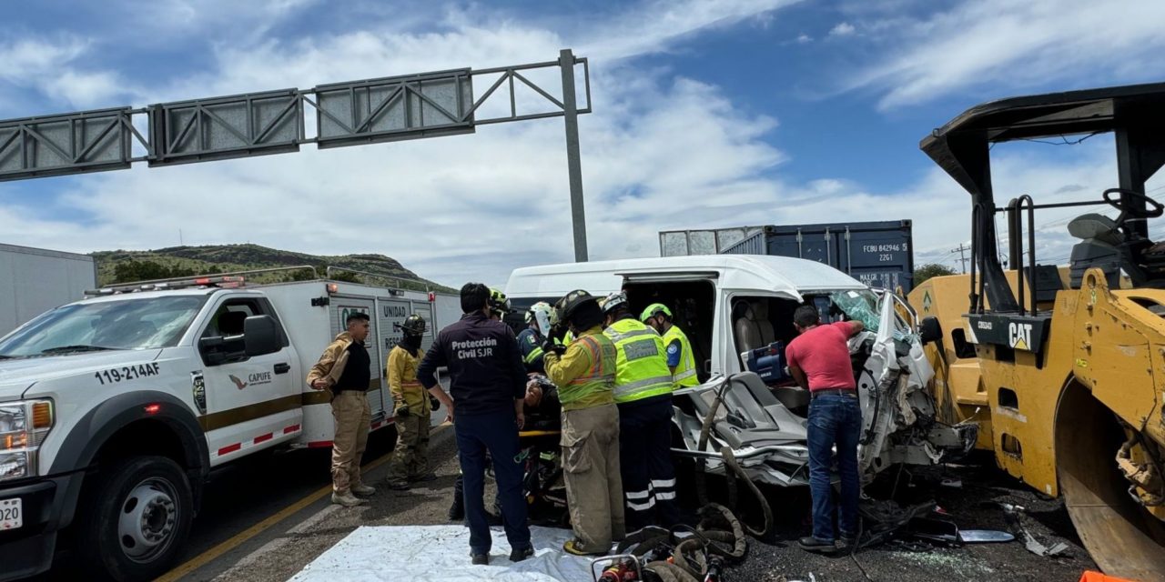 Impactante accidente en la autopista México-Querétaro deja a cond…