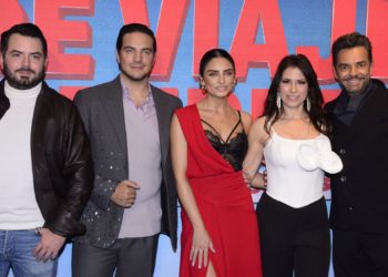 Eugenio Derbez reta a Victoria Ruffo a sacar su propio reality fa…